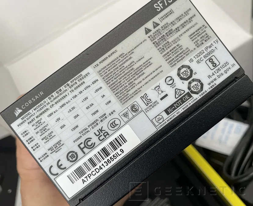 Geeknetic Corsair SF Series SF750 2024 Review 5