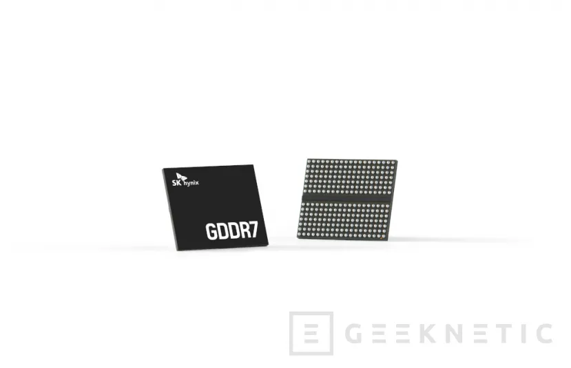 Geeknetic SK Hynix presenta su memoria GDDR7 a 32 Gbps y adelanta su producción al actual trimestre 2