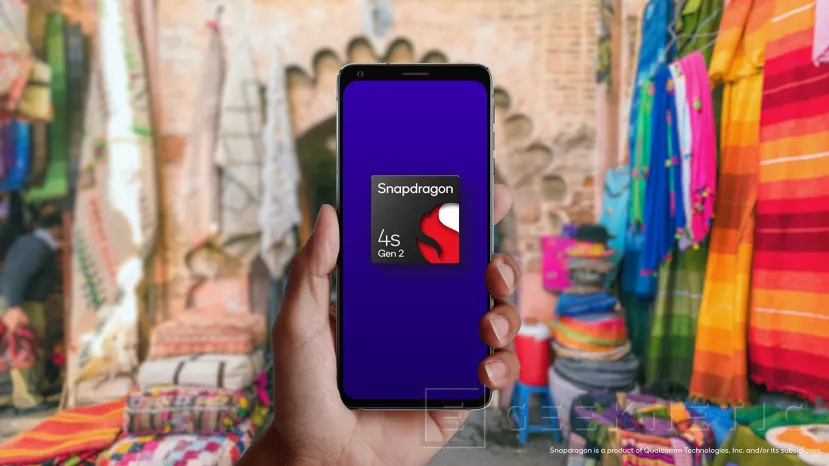 Geeknetic Qualcomm ha presentado el Snapdragon 4s Gen 2 que permitirá añadir 5G a dispositivos de nivel de entrada 1