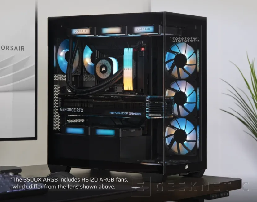 Geeknetic Las Corsair 3500X llegan a España desde 99,9 euros con diseño panorámico 1