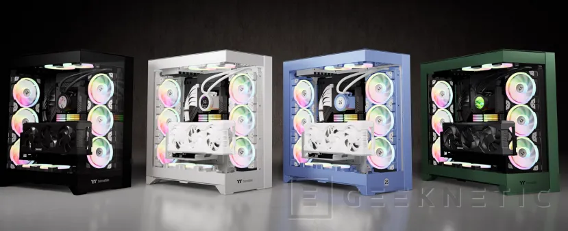 Geeknetic The new Thermaltake CTE E660 MX can place the graphics card in three different positions 2