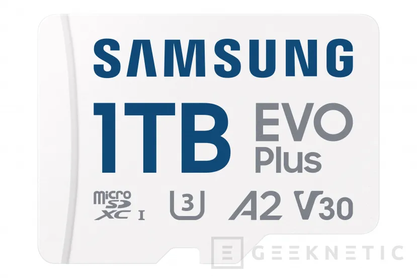 Geeknetic Samsung presenta sus tarjetas microSD de 1 TB PRO Plus y EVO Plus con 10 años de garantía 2