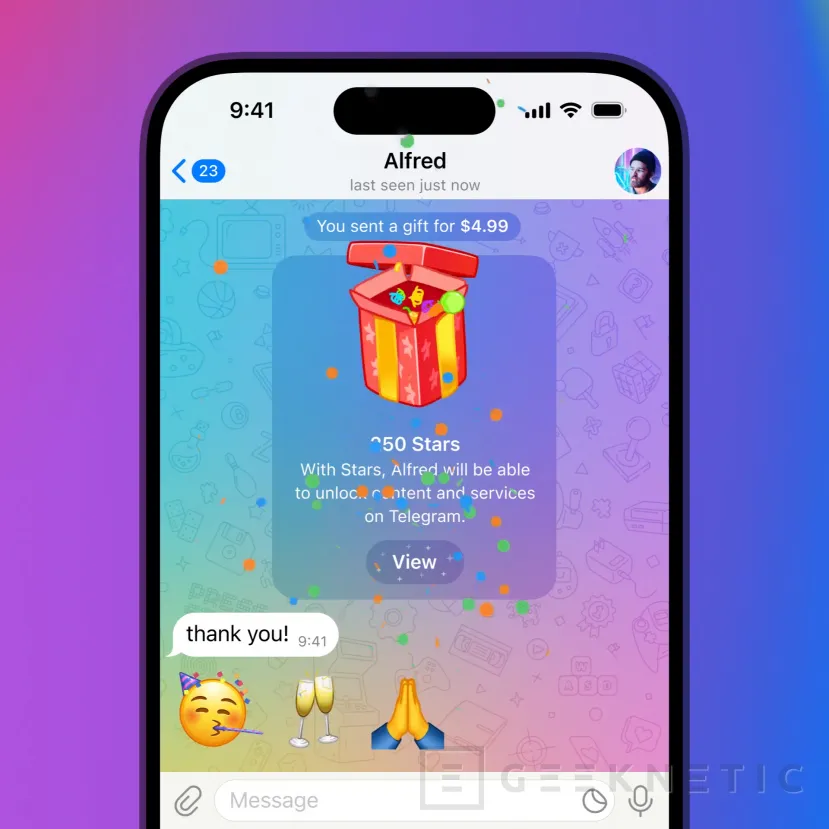 Geeknetic Telegram añade un nuevo navegador, búsqueda de mini apps y flash frontal para los videomensajes 2