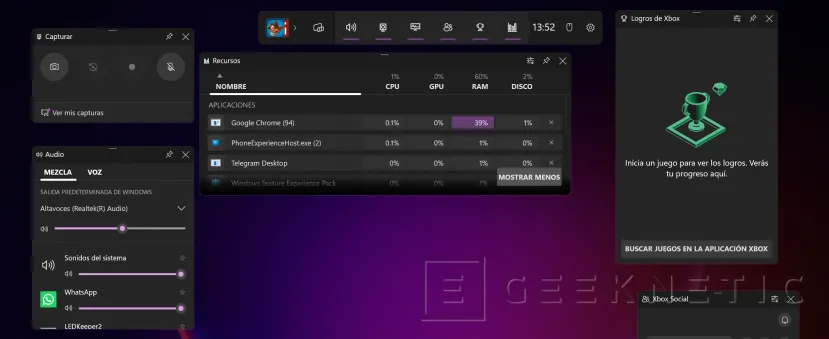 Geeknetic La aplicación Xbox para Windows se adapta a las pantallas más pequeñas de los PC tipo consola 2