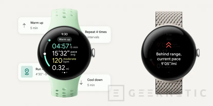 Geeknetic Nuevos Google Watch 3 con tamaños de 41 y 45&quot; y Google Buds Pro 2 con chip Tensor A1 4