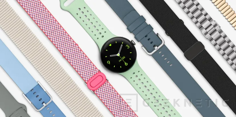 Geeknetic Nuevos Google Watch 3 con tamaños de 41 y 45&quot; y Google Buds Pro 2 con chip Tensor A1 2