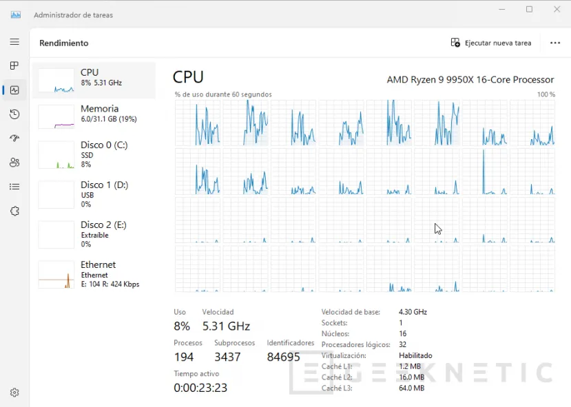 Geeknetic AMD Ryzen 9 9950X Review  10