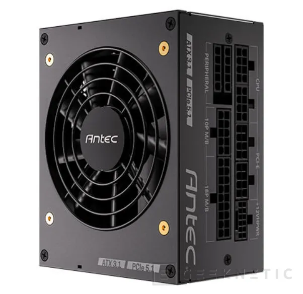 Geeknetic 850W y ATX 3.1 en las nuevas fuentes de alimentación SFX Antec SF850X 2