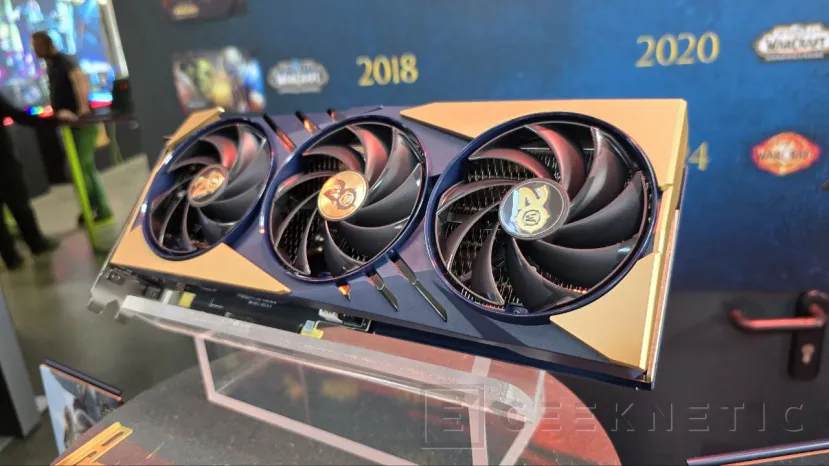 Geeknetic MSI ha presentado su nueva NVIDIA RTX 4070 SUPER SLIM X World of Warcraft en colaboración con Blizzard 1