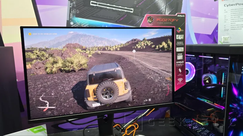 Geeknetic El ASRock PGO27QFS es un monitor OLED QHD de 27 pulgadas con 240 Hz y antena WiFi 2