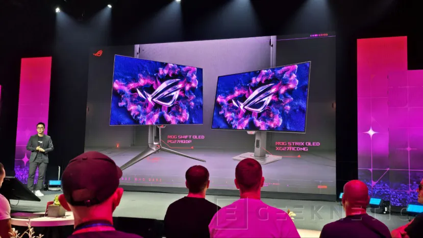 Geeknetic Nuevos monitores ASUS con panel OLED de hasta 480 Hz y resolución 1440p, que incluyen ASUS OLED Care+ 1