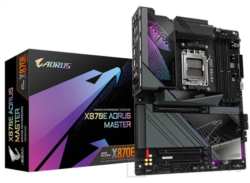 Geeknetic La placa base X870 AORUS Master es el buque insignia de Gigabyte para los nuevos AMD Ryzen 9000  1