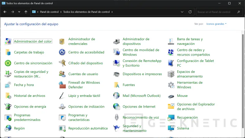 Geeknetic Microsoft eliminará el Panel de Control de Windows tras 40 años 1