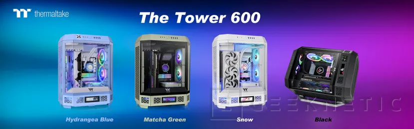 Geeknetic Nueva caja Thermaltake The Tower 600 que admite radiadores de hasta 420 mm y 13 ventiladores de 120 mm 1