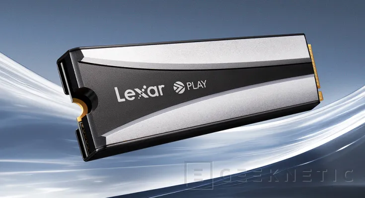 Geeknetic Lexar Play, a PCIe Gen 4 SSD with up to 7.4 GB/s for PlayStation 5 1