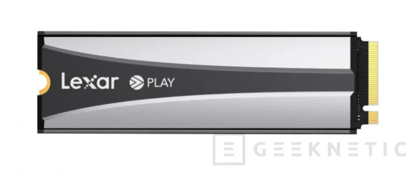 Geeknetic Lexar Play, a PCIe Gen 4 SSD with up to 7.4 GB/s for PlayStation 5 2