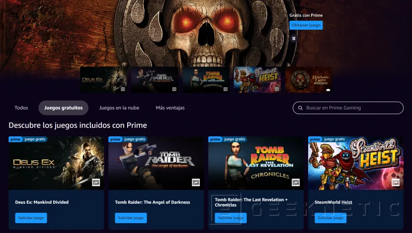 Geeknetic Hazte totalmente Gratis con 4 nuevos juegos en Amazon Prime Gaming 1