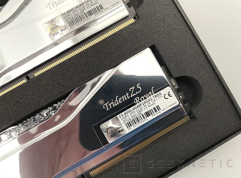 Geeknetic G.Skill Trident Z5 Royal DDR5 48GB-8000MHz CL40 Review 5