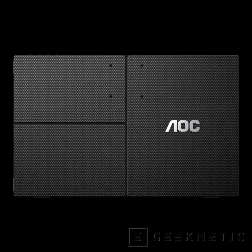 Geeknetic AOC ha presentado su monitor portátil 16T3EA con 15,6 pulgadas, FullHD a 60 Hz y conector USB-C por 179 euros 2