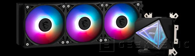 Geeknetic Nueva refrigeración líquida MSI MAG CORELIQUID I que disipa hasta 300W y cuenta con conectores simplificados 2