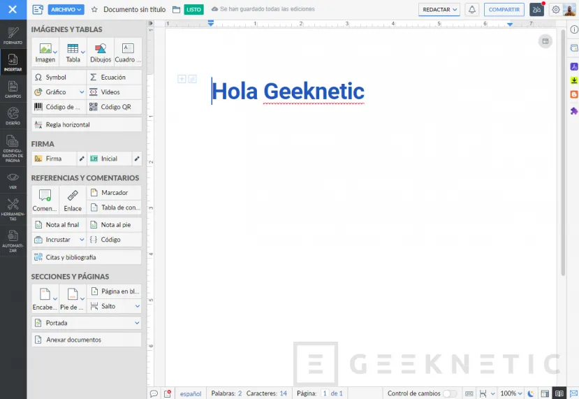 Geeknetic 6 alternativas a Google Docs muy poco conocidas 4