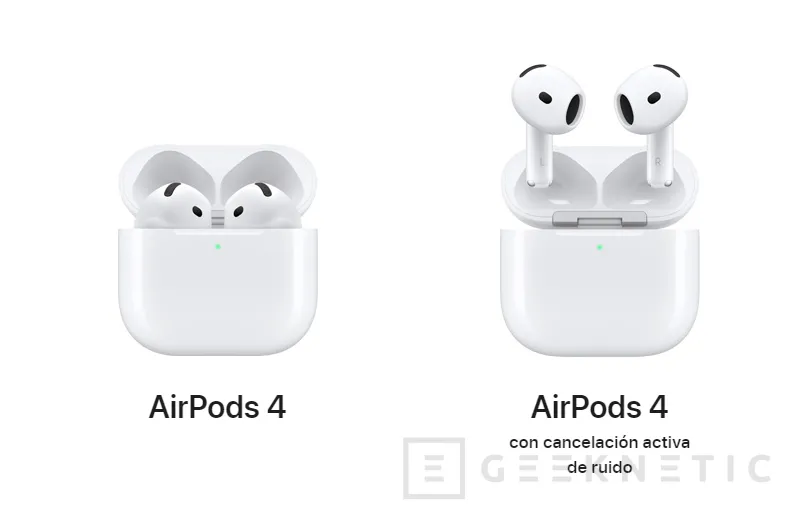 Geeknetic Apple ya no incluye un cable de carga en los AirPods 4 2