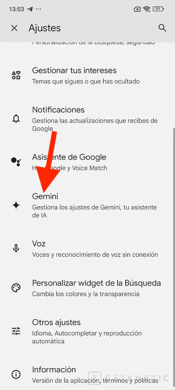 Geeknetic 7 trucos para sacarle más partido a Gemini en Android 3