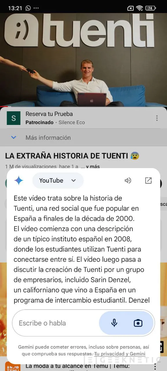 Geeknetic 7 trucos para sacarle más partido a Gemini en Android 9