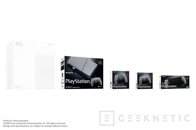 Geeknetic Sony will launch a special 30th anniversary edition of its PlayStation 5 and 5 Pro with a look reminiscent of the Original PlayStation 1