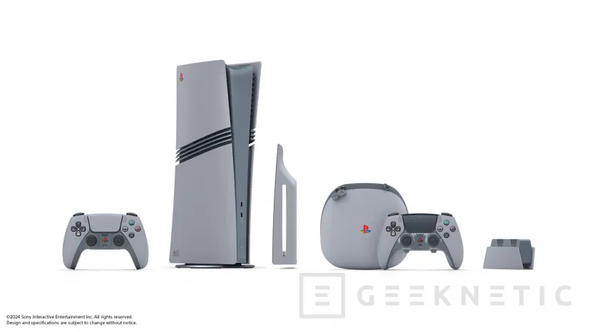 Geeknetic Sony will launch a special 30th anniversary edition of its PlayStation 5 and 5 Pro with a look reminiscent of the Original PlayStation 2