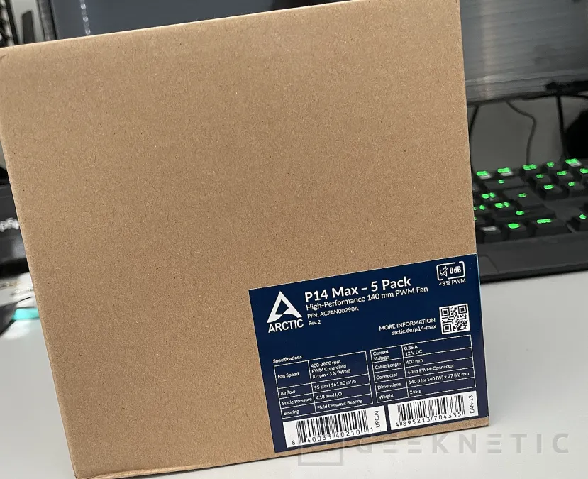 Geeknetic Arctic P14 Max Fan Review 2