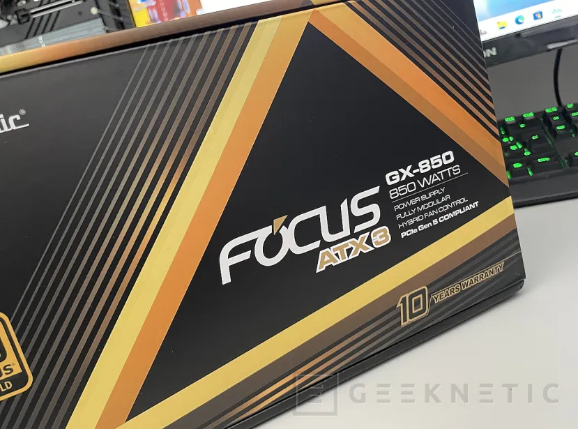 Geeknetic Seasonic Focus GX-850 2024 ATX3 Review 1