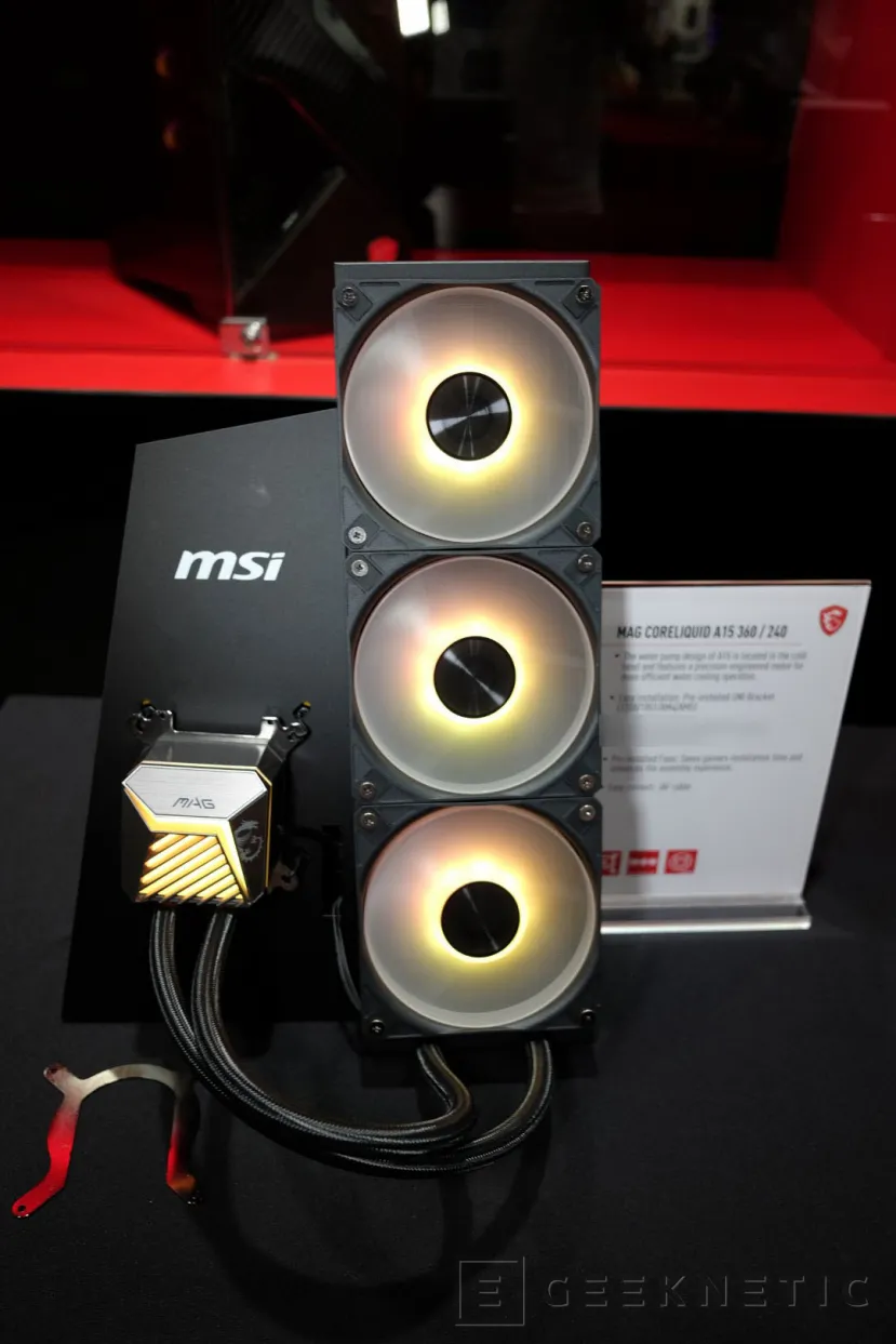 Geeknetic La Refrigeración Líquida MSI MAG CORELIQUID A15 será compatible con la próxima generación de CPUs 2