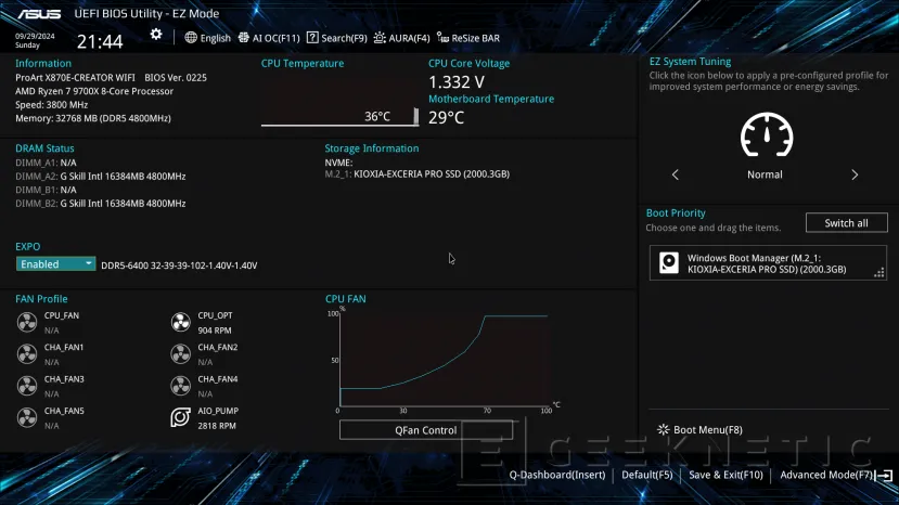 Geeknetic ASUS ProArt X870E-CREATOR WIFI Review 33