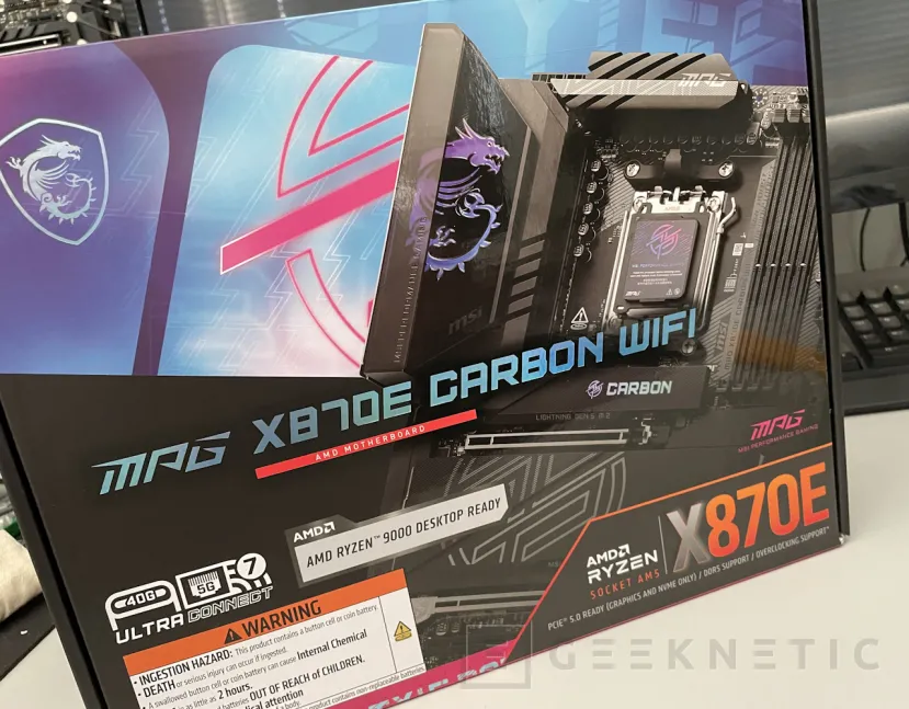 Geeknetic MSI MPG X870E CARBON WIFI Review 1