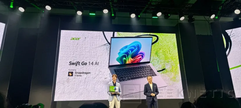 Geeknetic Nuevos portátiles Acer Swift 14 AI con procesadores Snapdragon X Plus y AMD Ryzen AI 300  3