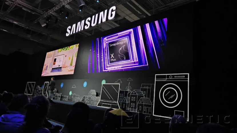 Geeknetic Samsung unveils the Galaxy Book4 Edge with the 8-core Snapdragon X Plus in a 15.6-inch display 2