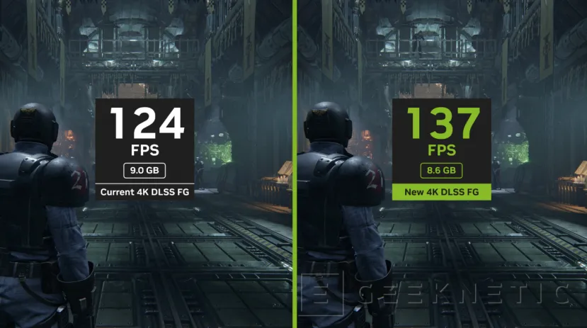Geeknetic La generación de fotogramas de DLSS también se mejorará en las RTX 40 con un nuevo modelo de IA 1