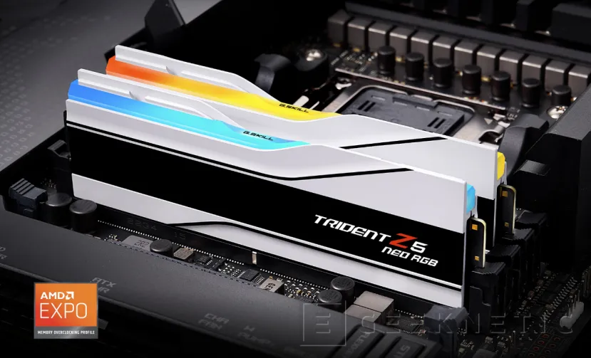 Geeknetic Nuevas memorias G.Skill Trident Z5 DDR5-6400 con latencias reducidas de CL30 1