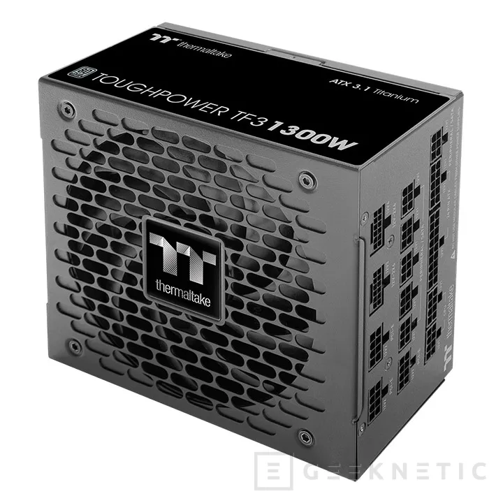 Geeknetic Nueva fuente Thermaltake Toughpower TF3 con hasta 1.300 W preparada para las gráficas Next Gen 2