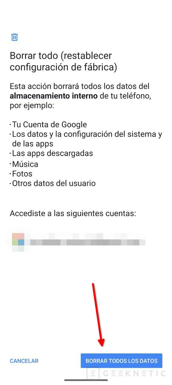 Geeknetic Cómo Formatear y hacer Wipe en un Móvil Android 5