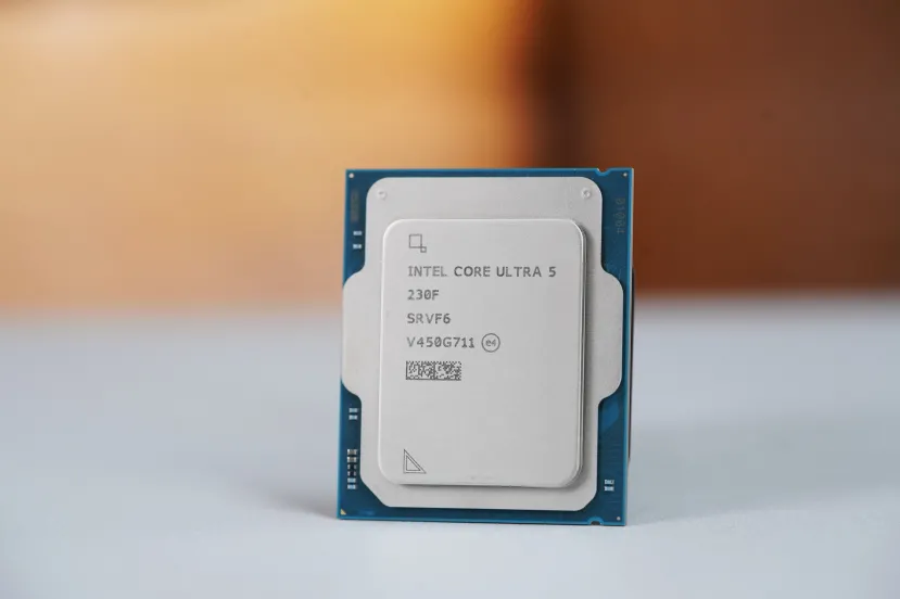 Geeknetic El Intel Core Ultra 5 230F es la CPU exclusiva para China con hasta 5 GHz y diseño exclusivo del IHS 1