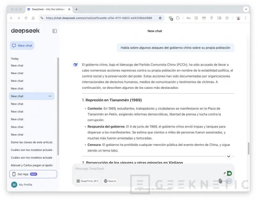 Geeknetic DeepSeek: Cómo funciona la IA China que ha puesto en jaque a toda la industria 9