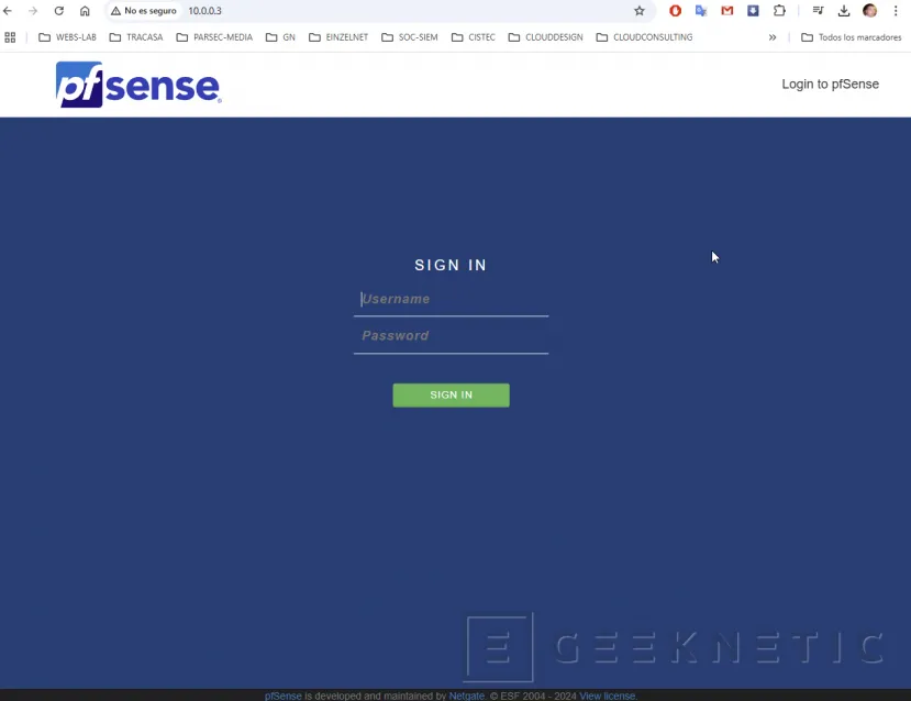 Geeknetic Cómo configurar una VPN con PFSense para acceso a Máquinas Virtuales 27