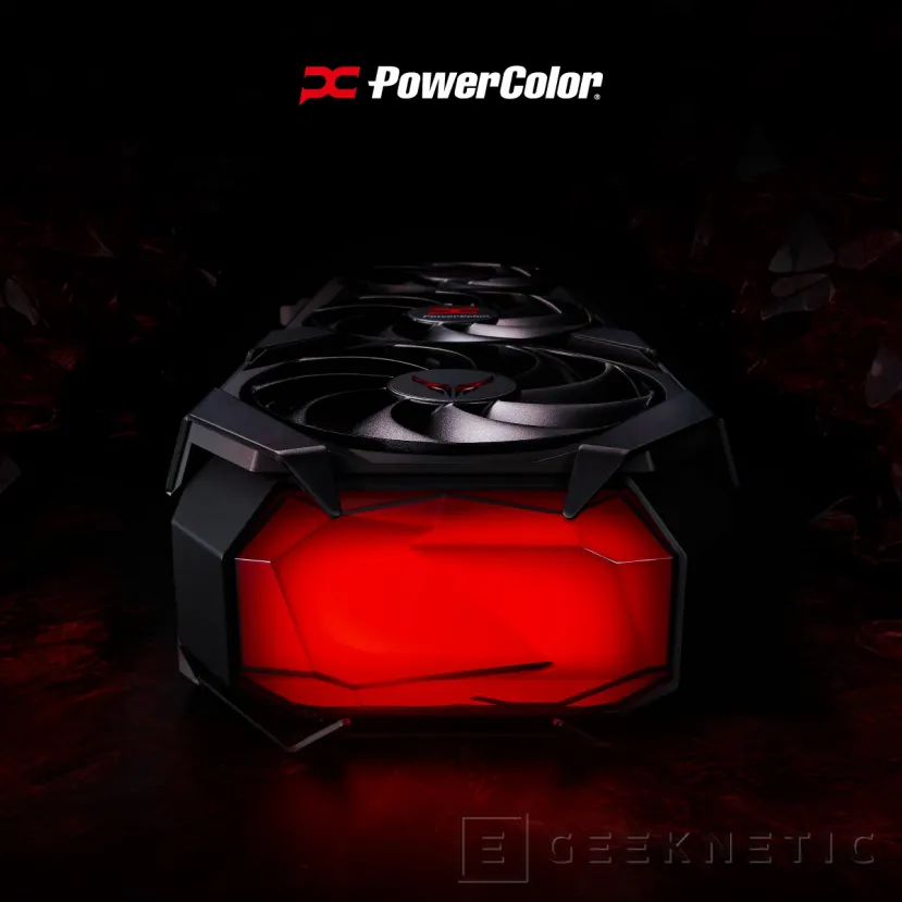 Geeknetic PowerColor muestra ligeramente su nueva Radeon RX 9070 XT Red Devil 1