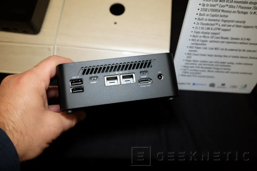 Geeknetic Los MSI Cubi NUC AI vienen con capacidades de Inteligencia Artificial en formatos desde los 0,51 litros 2