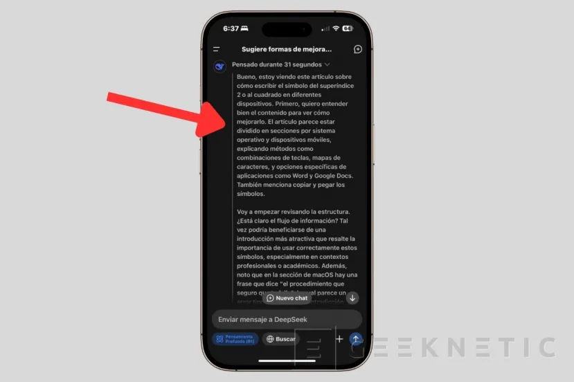 Geeknetic Los Mejores Trucos DeepSeek: Saca todo el provecho a esta Inteligencia Artificial Gratuita 3