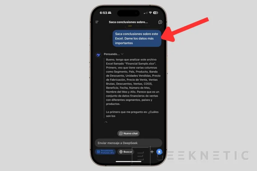 Geeknetic Los Mejores Trucos DeepSeek: Saca todo el provecho a esta Inteligencia Artificial Gratuita 6