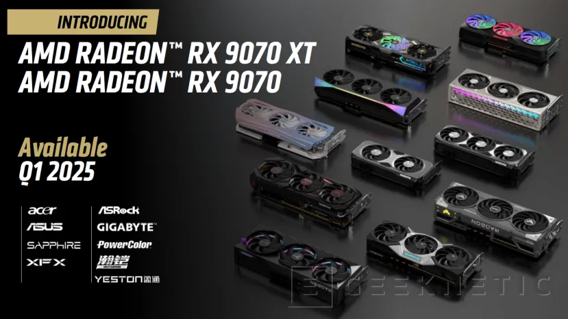 Geeknetic Nuevas tarjetas gráficas AMD Radeon RX 9070 Series, con RDNA 4 y rendimiento mejorado gracias a la Inteligencia Artificial 4