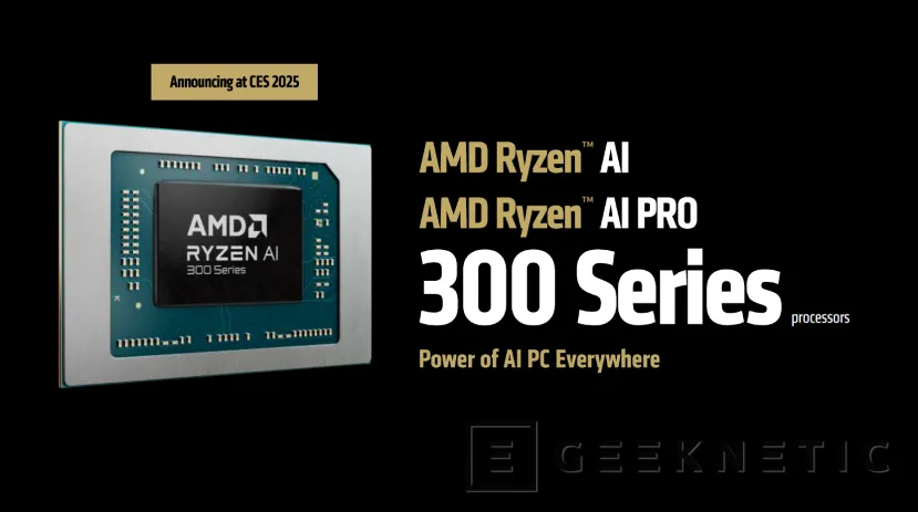 Geeknetic Hasta 50 TOPS para IA en los nuevos AMD Ryzen AI 7 350 y Ryzen 5 340 Copilot+PC 1